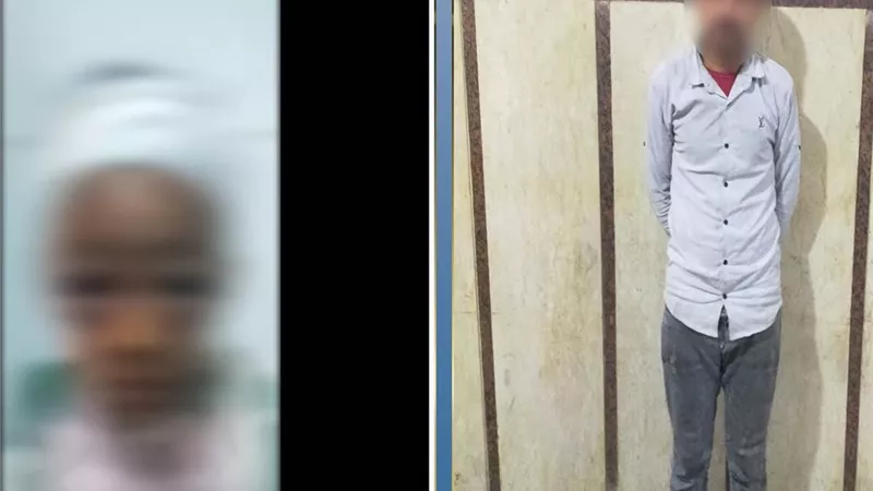 بلا قلب.. ضبط أب صفع نجله وتسبب في إصابته بالمحلة