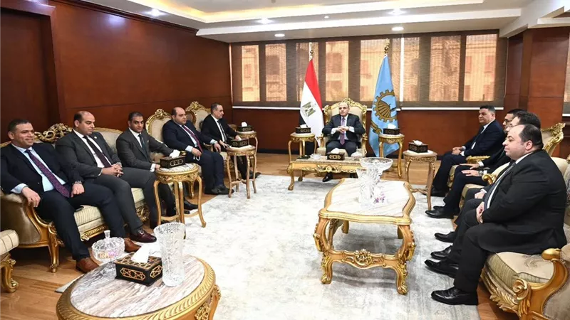  محافظ الغربية يستقبل وفد قضاة مجلس الدولة