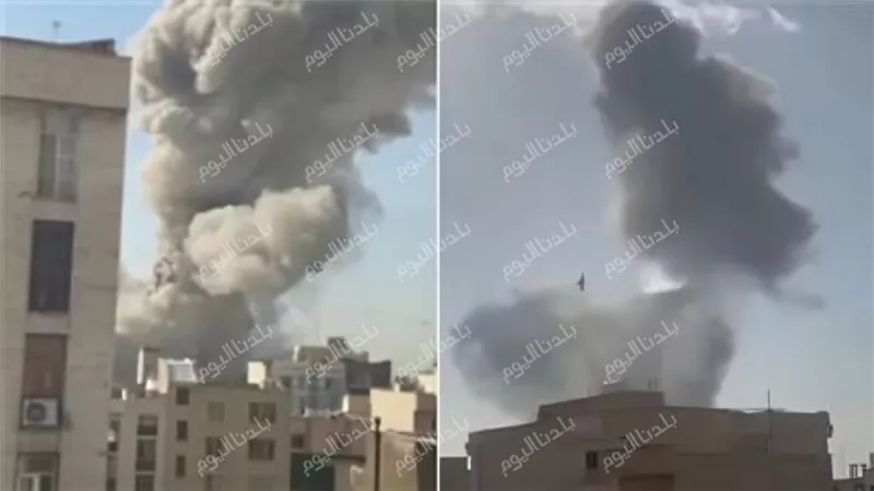 قصف إسرائيلي على غزة.. ومراسل 