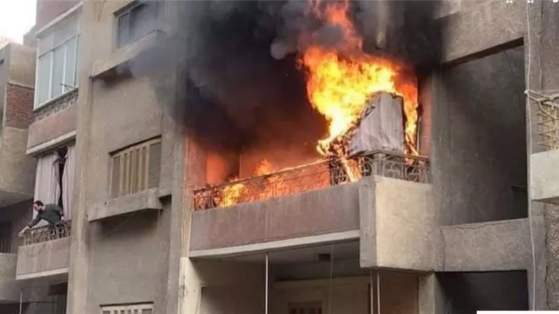 السيطرة على حريق شقة سكنية في أبراج القضاة بحي شرق أسيوط