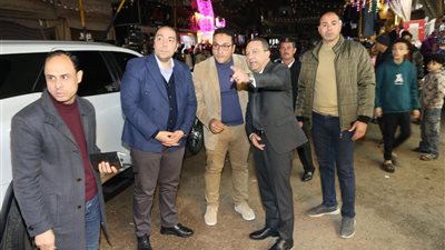 محافظ المنوفية يتفقد محيط اللجنة الطبية العامة للتأمين الصحي