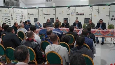 رئيس مياه سوهاج يتفقد محطات مياه الشرب والصرف الصحى بساقلتة بسوهاج 