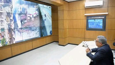 محافظ الدقهلية يتفقد الشبكة الوطنية للطوارئ ويؤكد على رفع اى اشغالات بالشوارع