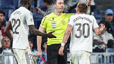رابطة الليجا تكشف سبب طرد لاعب ريال مدريد أمام خيتافي
