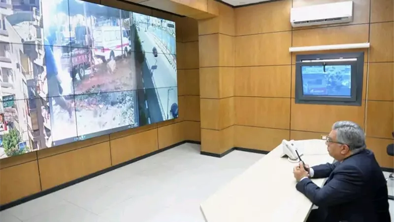 محافظ الدقهلية يتفقد الشبكة الوطنية للطوارئ ويؤكد على رفع اى اشغالات بالشوارع