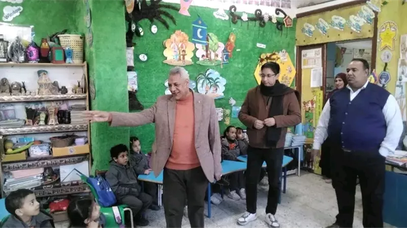 متابعة ميدانية لضمان الانضباط والجودة التعليمية بطهطا بسوهاج 