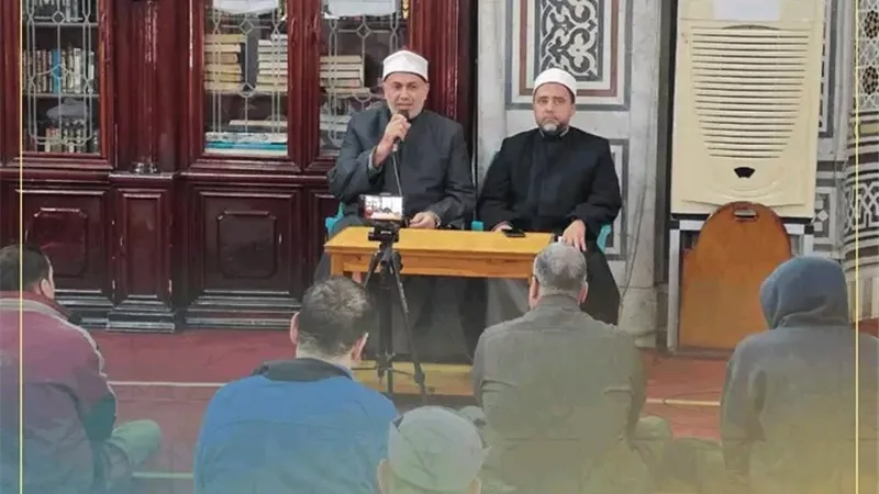 أوقاف الدقهلية تواصل فعاليات الملتقى الفكري للأئمة بعنوان «فضل الصلاة والسلام على رسول الله ﷺ» ‏