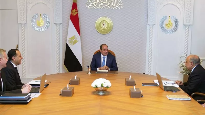 السيسي يتابع خطط تأمين الغاز والكهرباء.. ويؤكد تعزيز الاحتياطي الاستراتيجي للطاقة