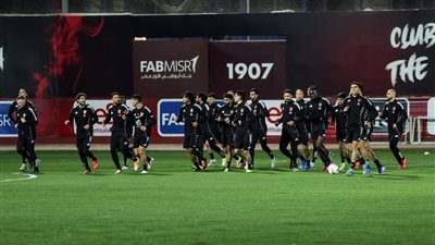 الأهلي يختتم استعداداته لمواجهة طلائع الجيش بدوري نايل