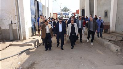 محافظ المنوفية يتفقد محطة معالجة إزالة حديد ومنجنيز أم خنان لخدمة 20 ألف نسمة 