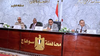 أبريل المقبل.. محافظ سوهاج يبحث الانتهاء من مشروعات حياة كريمة المرحلة الأولى 