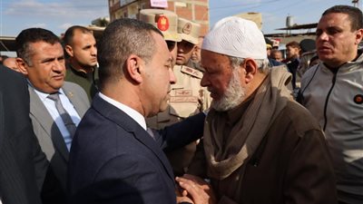 محافظ المنوفية يتقدم جنازة الشهيد العميد أحمد سمير نور الدين بمسقط رأسه بقرية شنشور