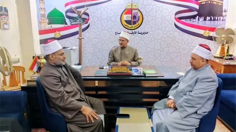 أوقاف سوهاج تستقبل مدير إدارة الوعظ لتعزيز التعاون الدعوي خلال شهر رمضان