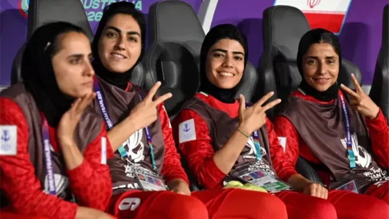 اللاعبات الإيرانيات