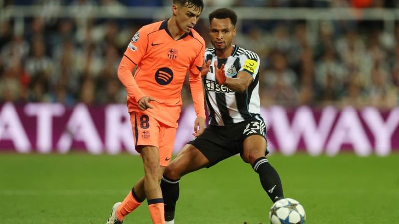 برشلونة ونيوكاسل