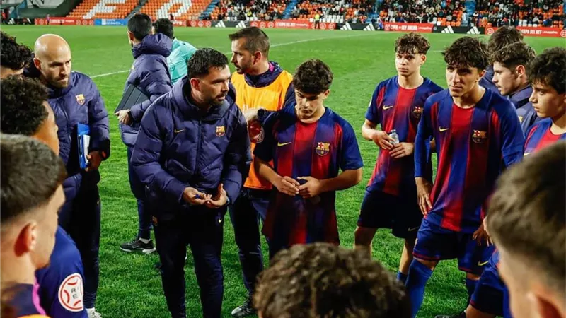 حمزة عبدالكريم| بث مباشر مباراة برشلونة وريال بيتيس في نهائي  كأس إسبانيا للشباب