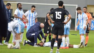 بعد بلع لسانه.. بيراميدز يكشف تطورات إصابة محمد حمدي