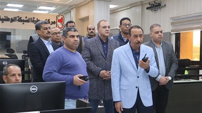 توجيهات لمحافظ سوهاج من داخل مركز السيطرة لمتابعة تداعيات سوء الأحوال الجوية