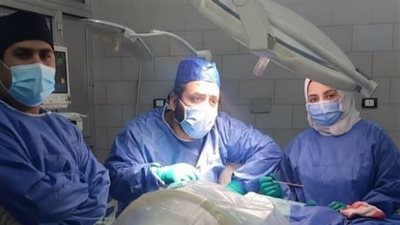 إنقاذ مريض من الشلل الرباعي بمستشفى أجا النموذجي بعد جراحة دقيقة للحبل الشوكي