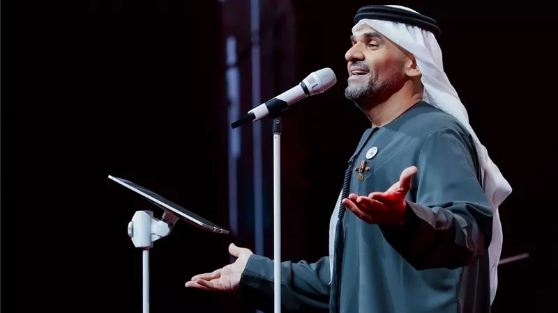 حسين الجسمي يشعل أبوظبي بحفل كامل العدد