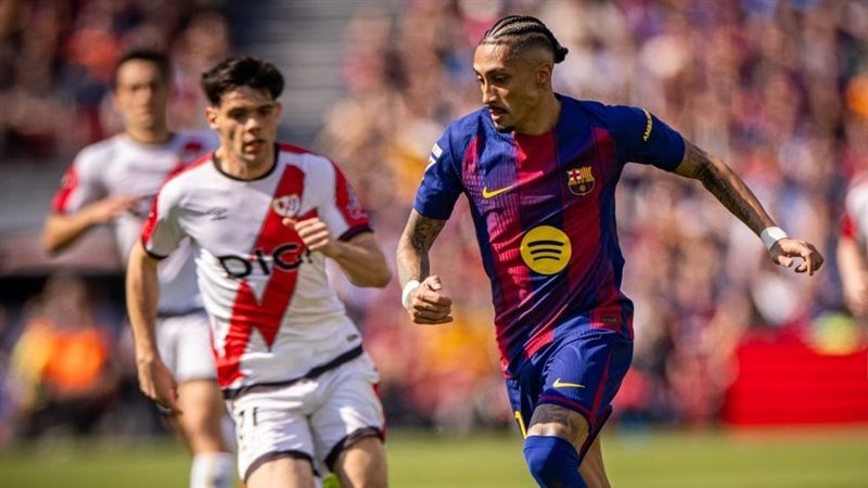 من مباراة برشلونة