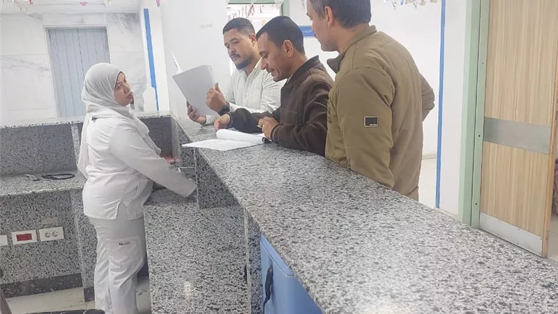 جولات مكثفة لمديرية الصحة على المستشفيات بسوهاج لضمان انضباط المنظومة خلال العيد