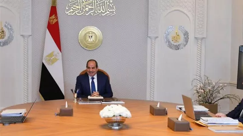 الرئيس السيسي يتابع مستجدات الملف الاقتصادي وتطوير قطاع الصناعة