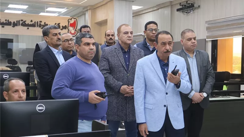 توجيهات لمحافظ سوهاج من داخل مركز السيطرة لمتابعة تداعيات سوء الأحوال الجوية