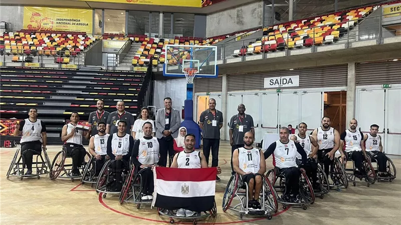 منتخب مصر لسلة الكراسي المتحركة يكتسح ليبيريا بافتتاح تصفيات أفريقيا المؤهلة لكأس العالم