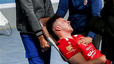 إصابة سيف عابد لاعب طائرة الأهلي بقطع في الرباط الصليبي