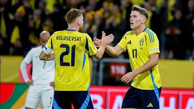 التشكيل الرسمي لمنتخب السويد أمام تونس في كأس العالم