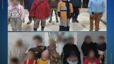 ضبط 10 متهمين استغلو أطفال الأحداث في أعمال التسول بالجيزة