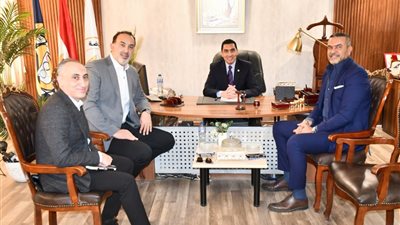 وزير الرياضة يستقبل مدير مكتب NBA مصر ونائب رئيس الرابطة الوطنية في أفريقيا