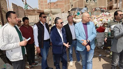 محافظ المنوفية يوجه بحصر مخازن فرز القمامة والخردة 