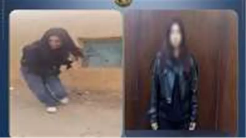 ضبط طالبة بحدائق القبة 