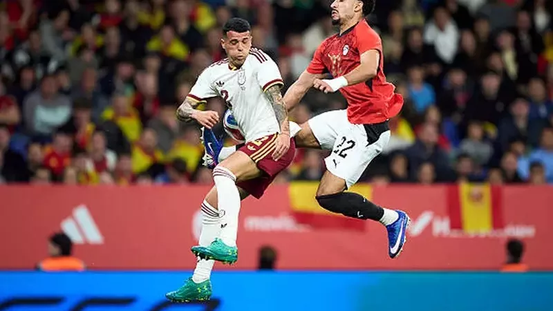 بـ 10 لاعبين.. منتخب مصر يتعادل سلبيا أمام إسبانيا وديا استعدادا لكأس العالم 2026