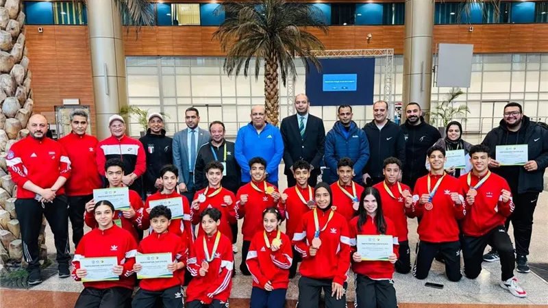 وزارة الرياضة تكرّم أبطال الووشو بعد التأهل لأولمبياد الشباب 2026