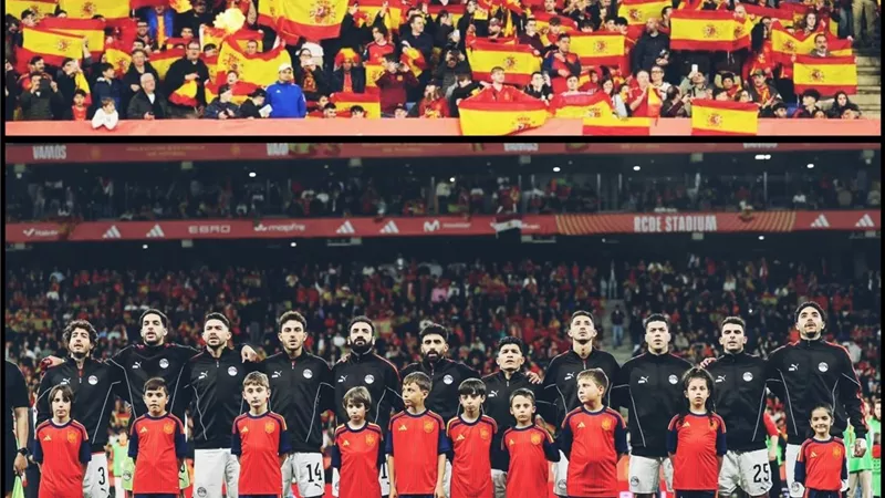 أول تحرك إسباني بعد الهتافات المسيئة ضد منتخب مصر