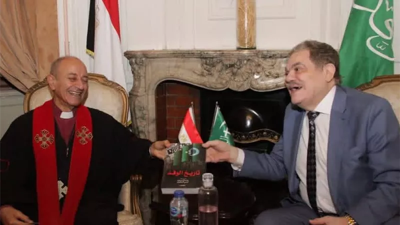 راعي الكنيسة الإنجيلية بالجيزة وراهبة بإيبارشية الإسماعليلية ينضمان للوفد
