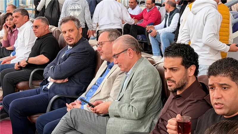زيارة رسمية.. الوزير التركي والسفير يتابعان نصف نهائي كأس مصر