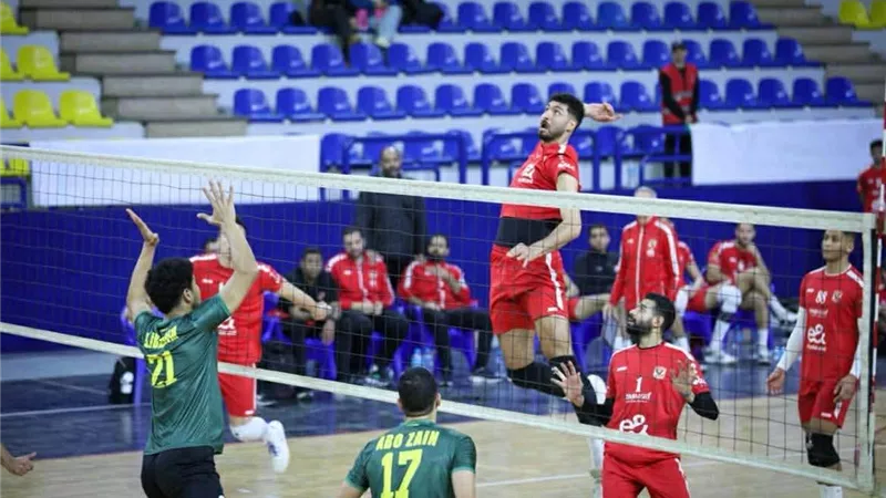 تأهل الأهلي والزمالك لنصف نهائي كأس مصر لرجال الكرة الطائرة