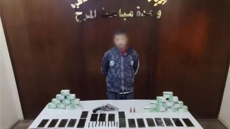 ضربة أمنية ناجحة.. مباحث المرج تضبط عنصر شديد الخطورة بحوزته مخدرات وسلاح ناري