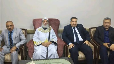 الشطوري يهنئ الأقباط بعيد القيامة من كنيسة العذراء مريم بطهطا