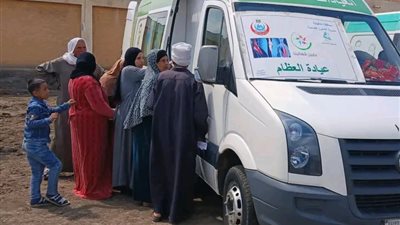  خدمة طبية مجانية لـ1069 مواطنًا في قافلة علاجية ببلقاس بالدقهلية