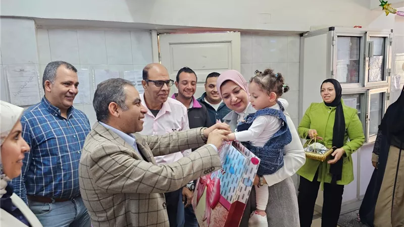 مديرية الصحة بأسيوط تحتفل باليوم العالمي لليتيم بمركز الأطفال المعثور عليهم