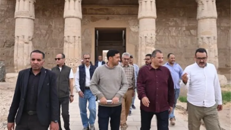 البدء في مشروع متكامل لترميم عدد من المعابد الآثرية 