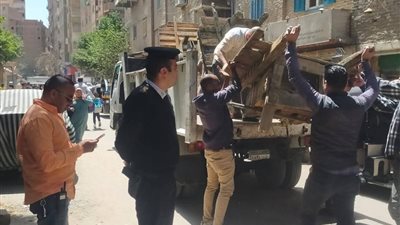 محافظة الجيزة تنفّذ حملة مكبرة بمجمع المدارس بالعمرانية 