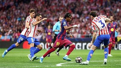 الشوط الأول.. برشلونة يتقدم على أتلتيكو مدريد 2-1 بدوري أبطال أوروبا