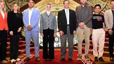 جامعتي عين شمس و( TU Berlin ) برلين التقنية بألمانيا تبحثان التعاون والتبادل الطلابي
