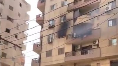 مصرع شاب وإصابة اثنين في حريق شقة سكنية بكفر الشيخ
